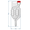 Tubo de fermentación de 6 cámaras con tapón protector - 3 