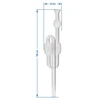 TUBO DE FERMENTACIÓN DE VIDRIO - 3 
