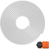 Tubo de plástico 7,0x1,5 mm - 5 m + conectores rápidos - 13 