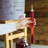 Vinómetro con termómetro en tubo de plástico - 4 