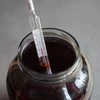 Vinómetro con termómetro en tubo de plástico - 6 
