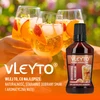 VLEYTO Melocotón & Maracuyá – esencia de sabor con aromas naturales, 250 ml - 6 