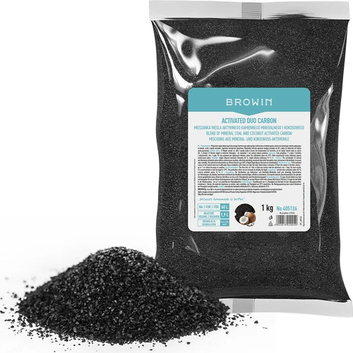 Activated Duo Carbon - mezcla de carbón activado mineral y de coco, 1 kg, para 60 L - 2