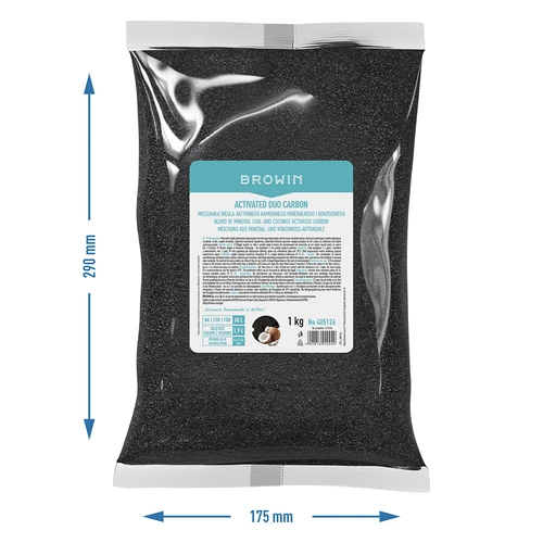 Activated Duo Carbon - mezcla de carbón activado mineral y de coco, 1 kg, para 60 L - 7
