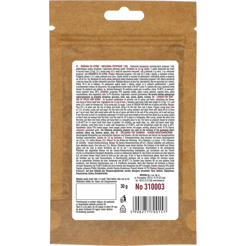Adecuada para jamón, 30g - 2