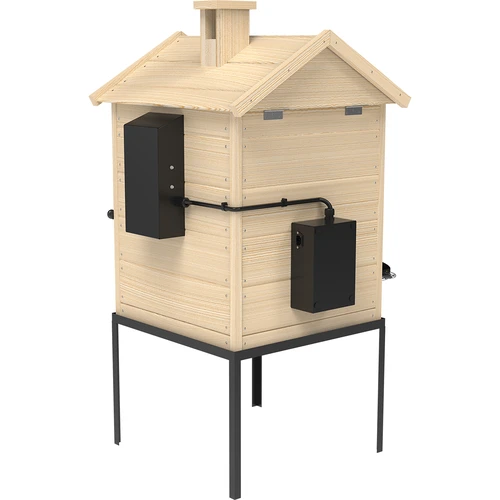 Ahumador 115 L dragON Wood 60E de madera, con módulo calefactor eléctrico y controlador - 4