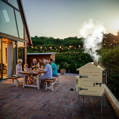 Ahumador 115 L dragON Wood 60E de madera, con módulo calefactor eléctrico y controlador - 19