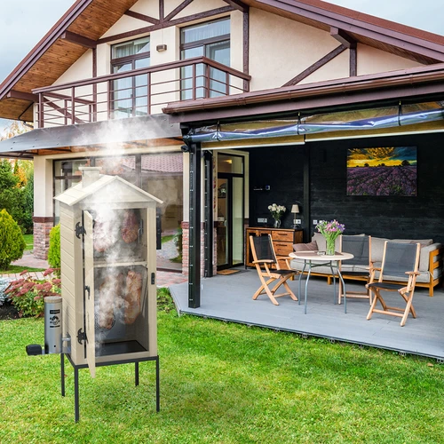 Ahumador 200 L dragON Larch E21 - de alerce, con módulo calefactor eléctrico y controlador - 20