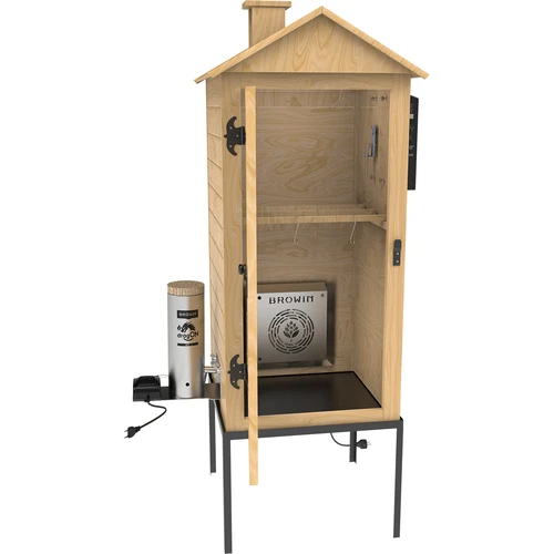 Ahumador 200 L dragON Larch E21 - de alerce, con módulo calefactor eléctrico y controlador - 5