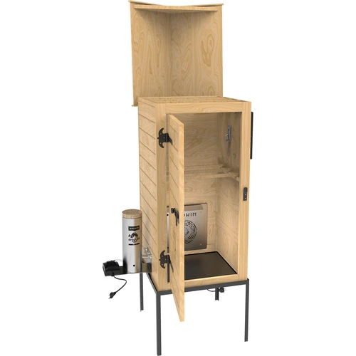 Ahumador 200 L dragON Larch E21 - de alerce, con módulo calefactor eléctrico y controlador - 7