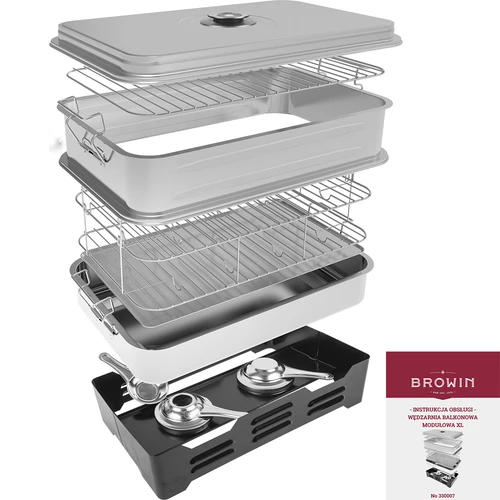 Ahumador de balcón con capacidad ajustable - 2