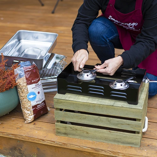 Ahumador de balcón con capacidad ajustable - 9