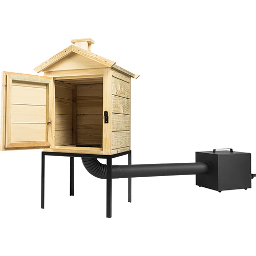 Ahumador de madera de 60 cm, con caja de fuego - 3