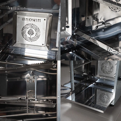 Ahumador dragON de acero 220 L – con controlador digital - 6