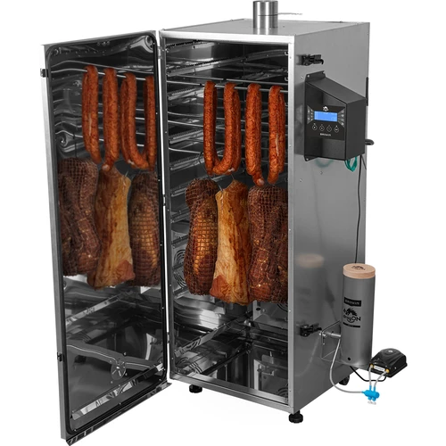 Ahumador dragON de acero 220 L, IQ – con controlador Wi‑Fi - 4