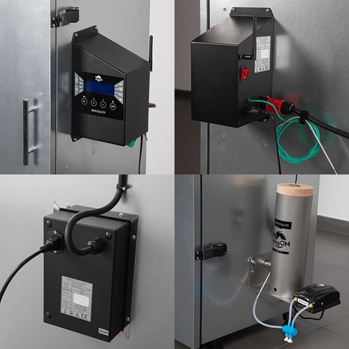 Ahumador dragON de acero 220 L, IQ – con controlador Wi‑Fi - 5