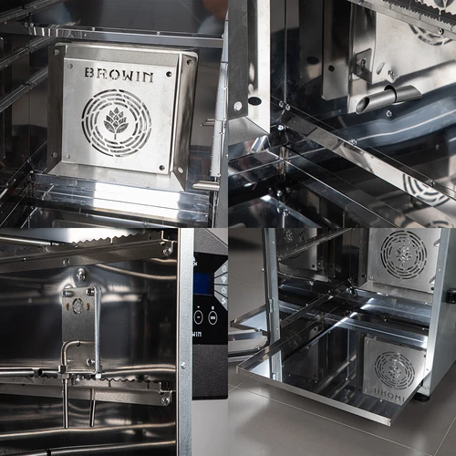 Ahumador dragON de acero 220 L, IQ – con controlador Wi‑Fi - 6