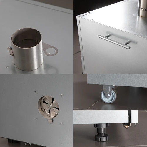 Ahumador dragON de acero 220 L, IQ – con controlador Wi‑Fi - 7