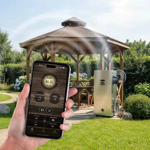 Ahumador dragON de acero 220 L, IQ – con controlador Wi‑Fi - 12