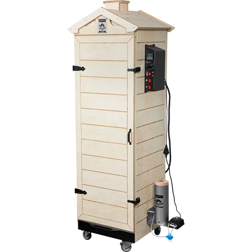 Ahumador dragON PLYWOOD NATURE – sin marco, modular, con controlador digital, 320L - 2