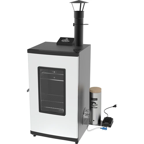 Ahumador eléctrico dragON con generador de humo, digital, 65 L - 3