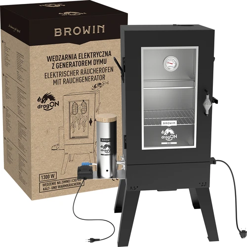 Ahumador eléctrico- dragON E101 y generador de humo - 11