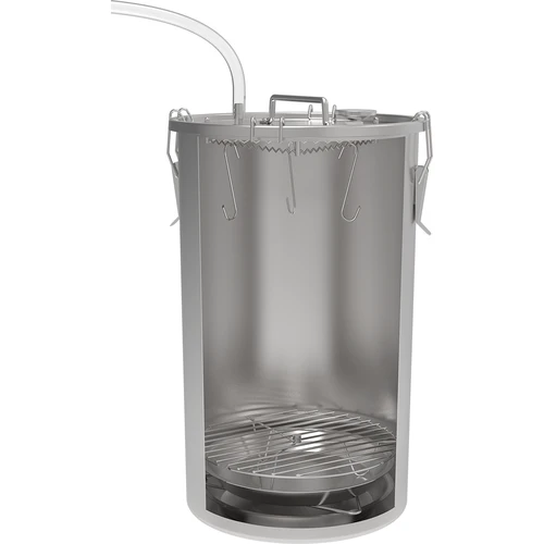 Ahumador en olla 35l, para estufa de gas - 5