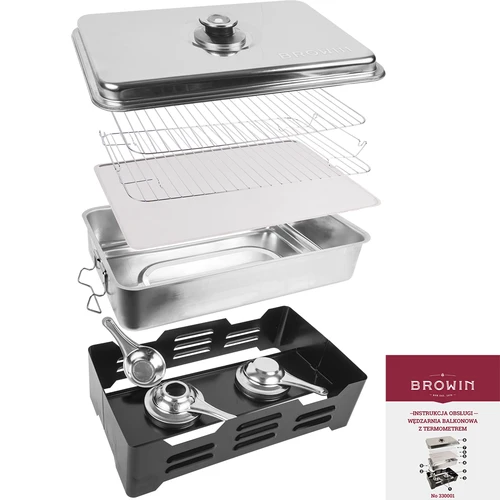 Ahumador para balcón con termómetro - 3