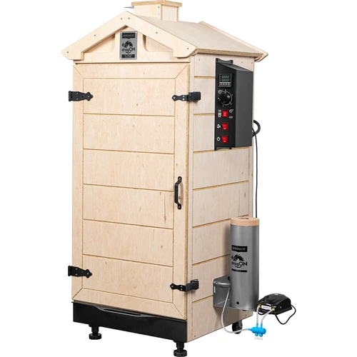 Ahumador sin bastidor dragON PLYWOOD NATURE con controlador digital, 200L - 2
