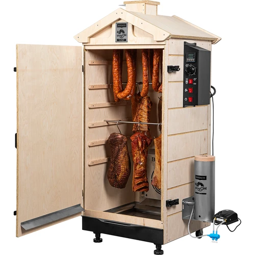 Ahumador sin bastidor dragON PLYWOOD NATURE con controlador digital, 200L - 4
