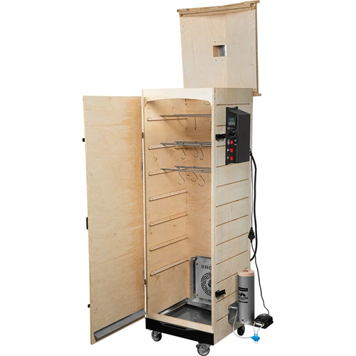 Ahumadora dragON PLYWOOD NATURE – sin bastidor, modular, con controlador digital, 320 L - 3