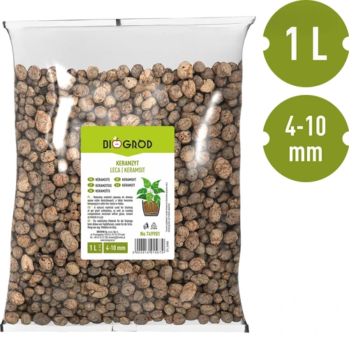 Arcilla expandida 4-10mm 1L - 3
