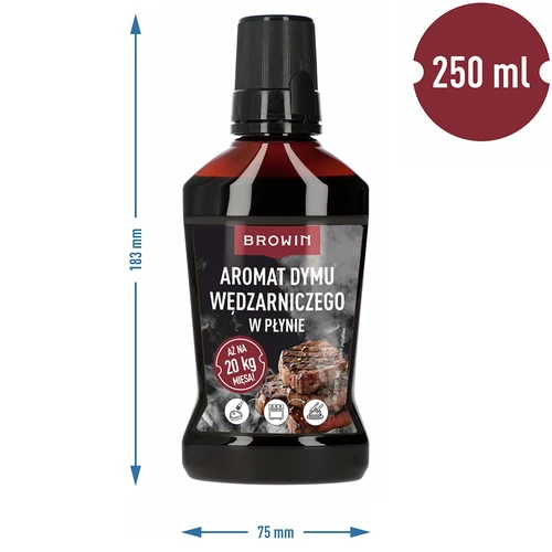 Aroma de humo líquido, para 20 kg, 250 ml - 4
