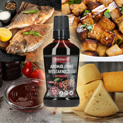 Aroma de humo líquido para ahumar – madera de cerezo, 250 ml - 7