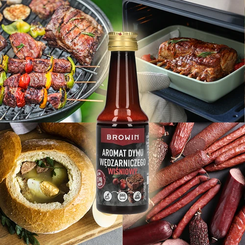 Aroma de humo líquido para ahumar – madera de cerezo, 40 ml - 5