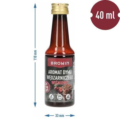 Aroma de humo líquido para ahumar – madera de cerezo, 40 ml - 3