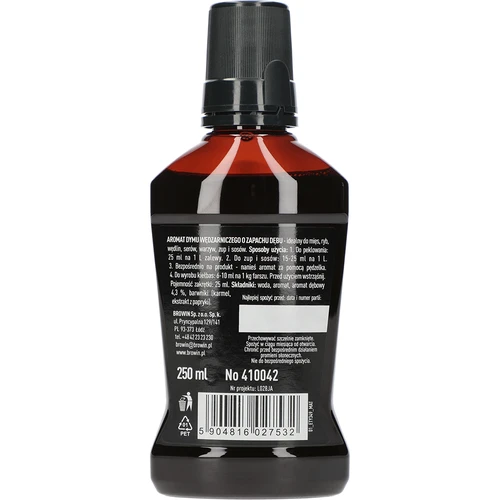 Aroma de humo líquido para ahumar - roble, 250 ml - 2
