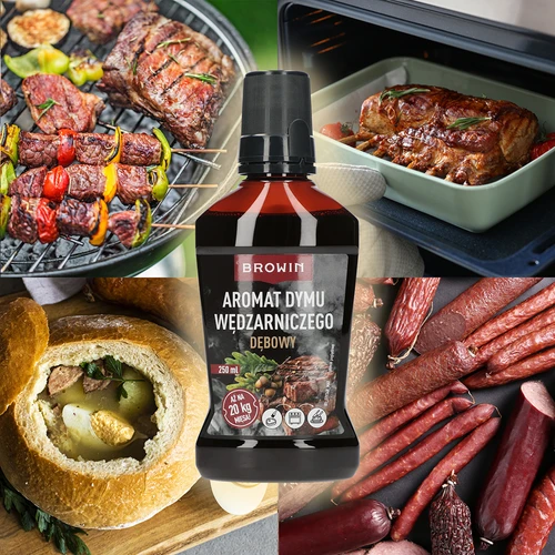 Aroma de humo líquido para ahumar - roble, 250 ml - 6