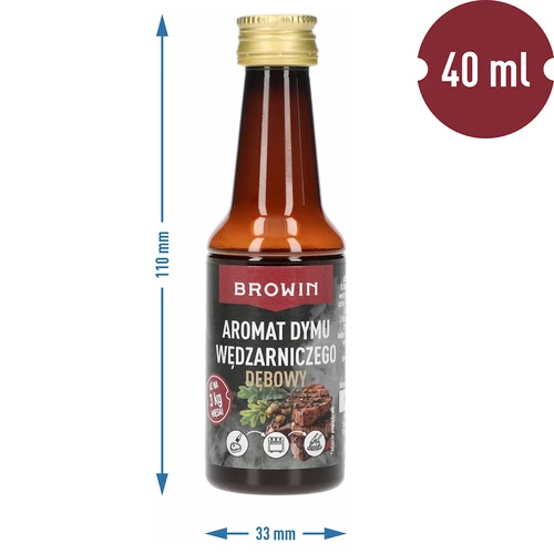 Aroma de humo líquido para ahumar – roble, 40 ml - 3