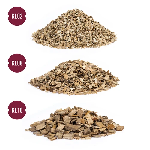 Astillas para ahumar, aliso y haya, medianas kl8 -15kg - 2