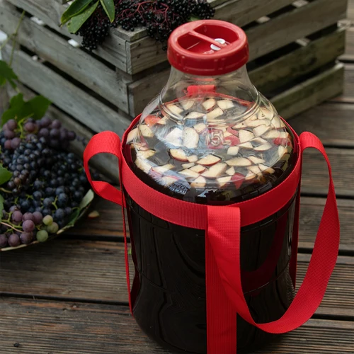 Balon do wina lekki, nietłukący, z szelkami, 15 L - 9