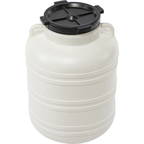 Barril Kiszonka 60 L - blanco, con asas