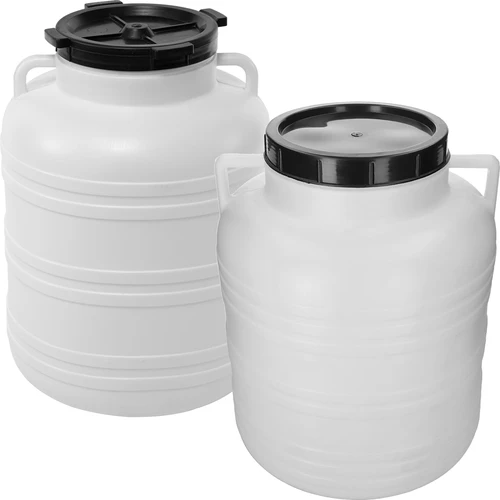 Barril Kiszonka 60 L - blanco, con asas - 2