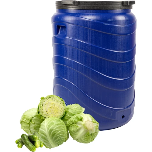 Barril para encurtidos 240L azul - 3