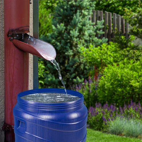 Barril para encurtidos 240L azul - 11