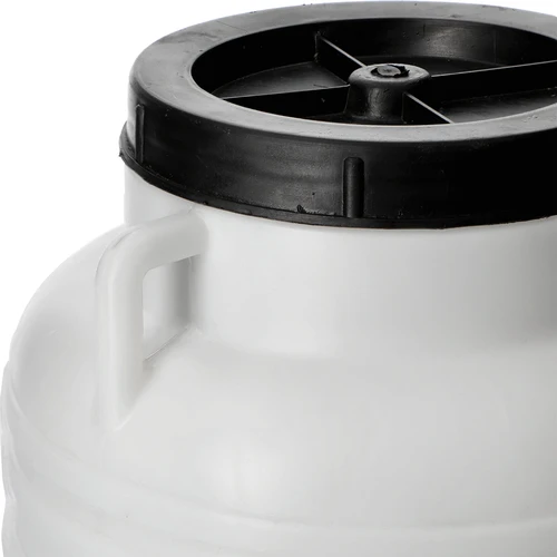 Barril para fermentación 10 L - blanco, con asas - 7