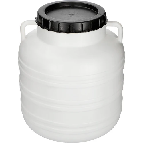 Bidón para fermentación 30 L - blanco, con asas