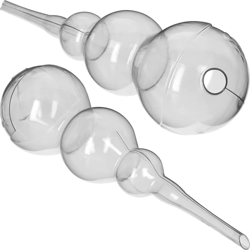 Bola de riego triple (tres cámaras), transparente e incolora, 600 ml - 2