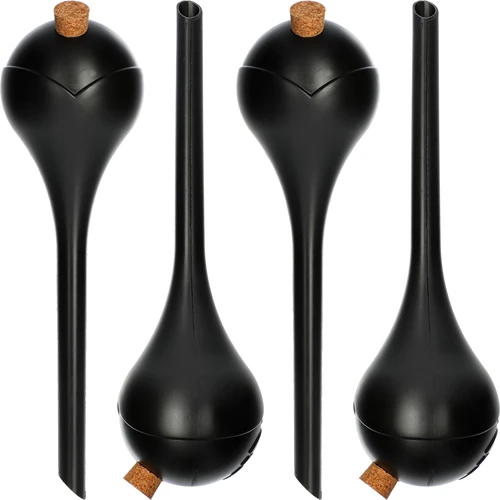 Bolas de riego NEGRAS con tapón 4 piezas  - 1 