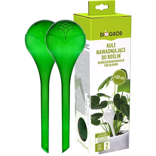 Bolas de riego TRANSPARENTES VERDES 2 uds. - 3